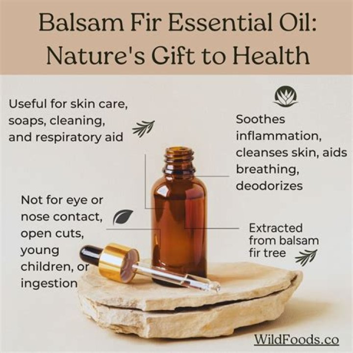 What is the use of balsam oil?