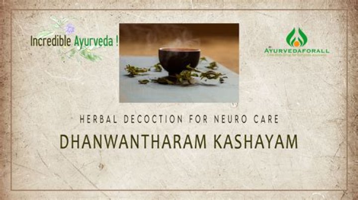 What is the use of Dhanwantharam Kashayam?