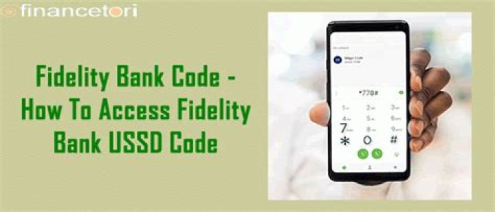What is the USSD code for Fidelity Bank?