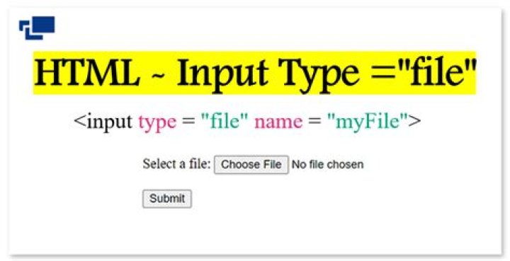 What is the value of input type file?