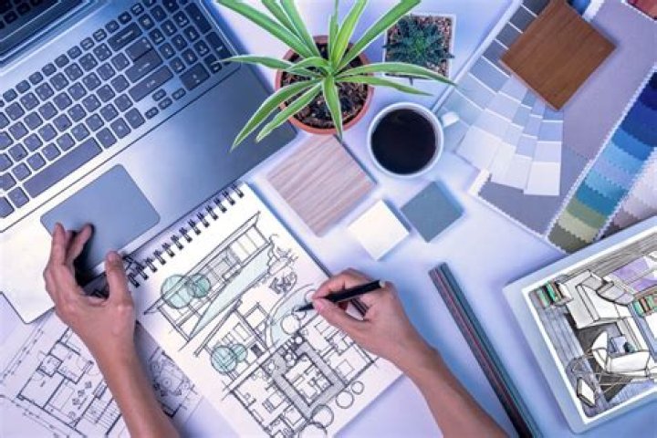 What is the work environment for a interior designer?