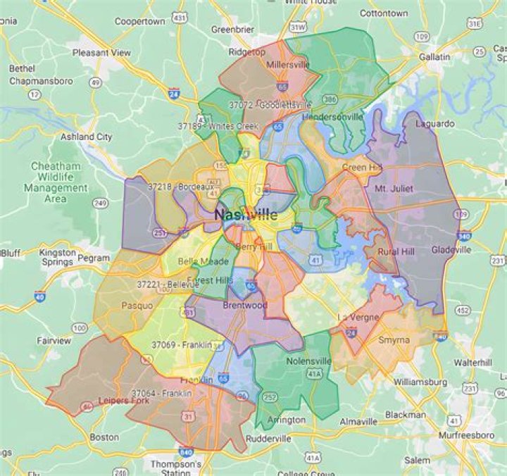 What is the zip code for East Nashville?