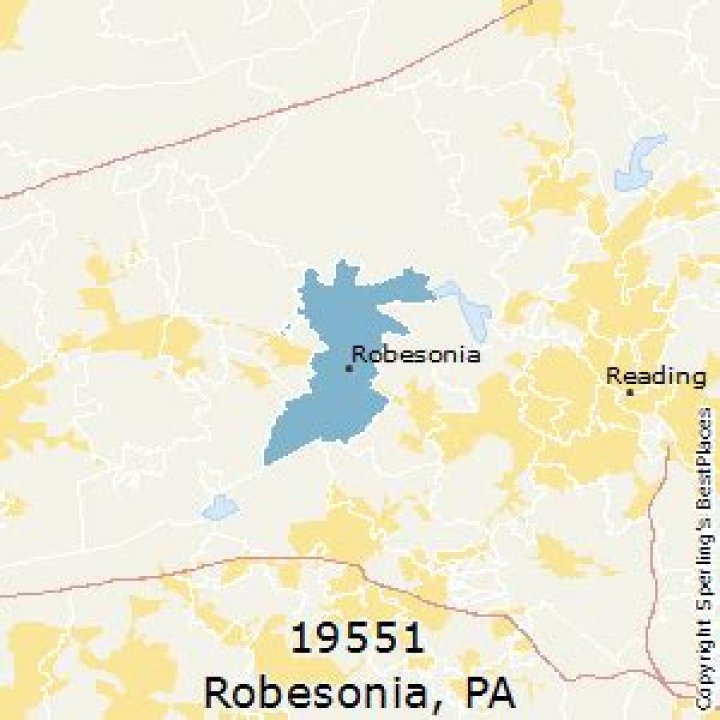 What is the zip code for Robesonia PA?