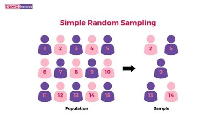 What is unique about a simple random sample?