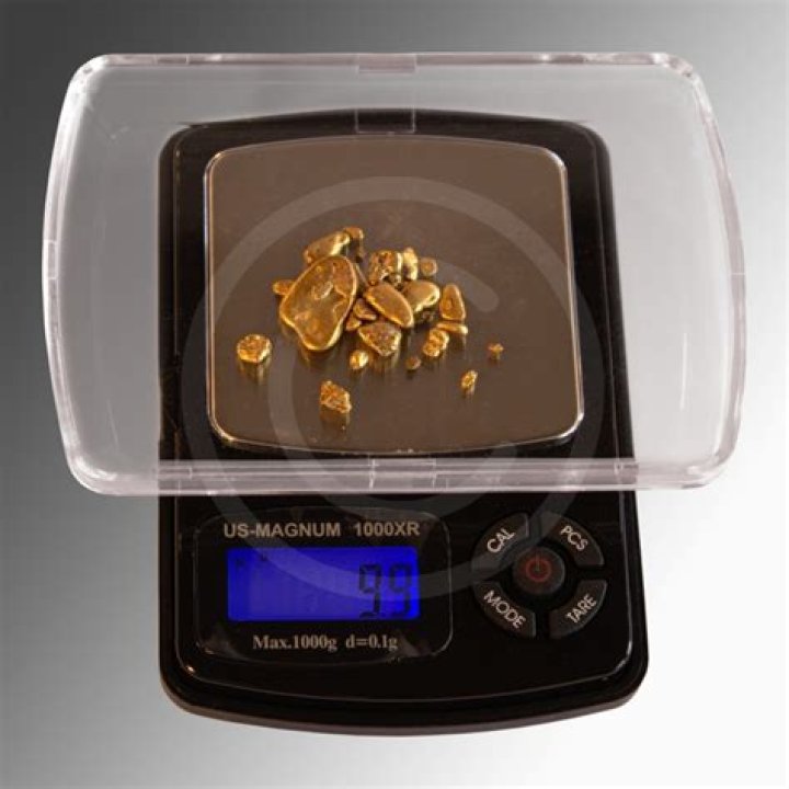 What is used to measure gold?
