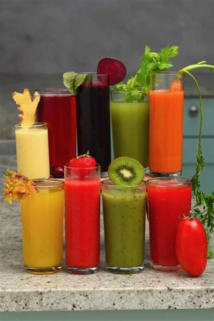 What is vegetable juice made of?