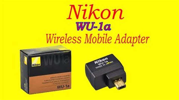 What is wireless mobile adapter in Nikon D3300?