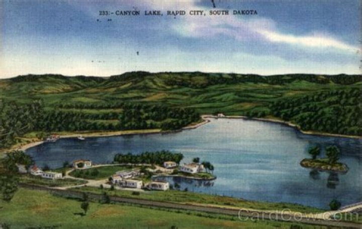 What kind of fish are in Canyon Lake Rapid City SD?