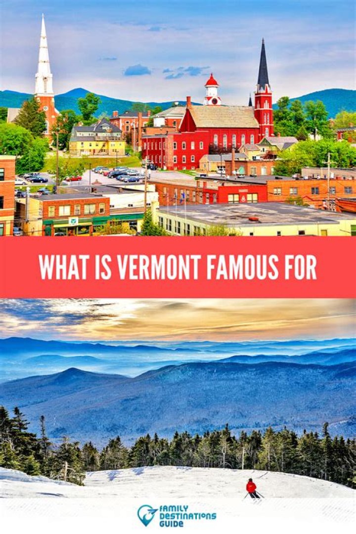 What kind of food is Vermont famous for?