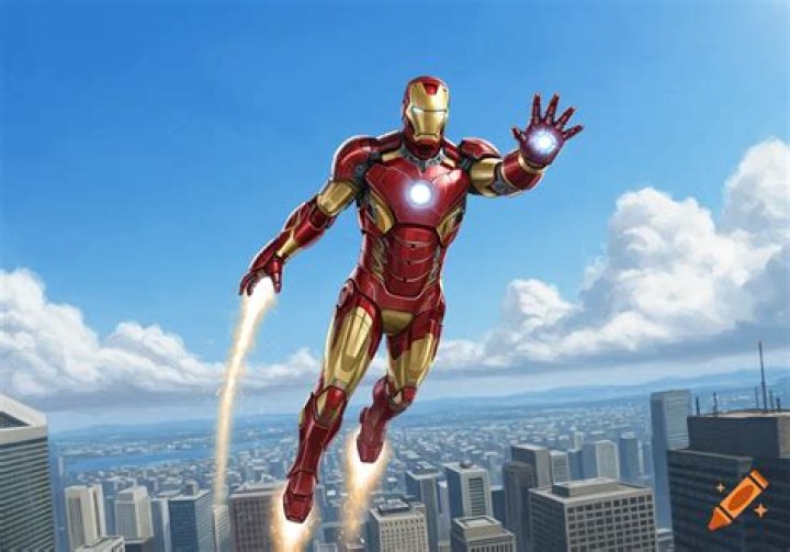 What kind of thrusters does Iron Man use?
