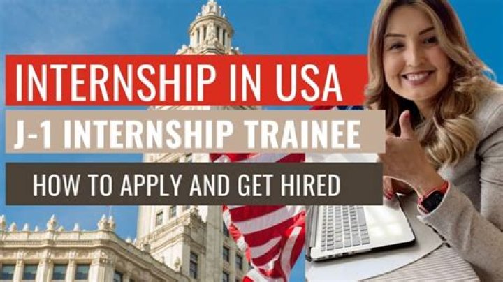 What kind of visa do I need for internship in USA?