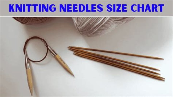 What lengths do knitting needles come in?