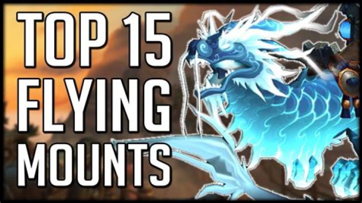 What level do you get flying mounts in wow?
