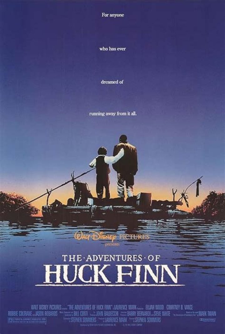 What lies does Huck tell Joanna?