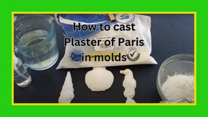 What material is plaster of Paris made of?