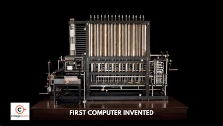 What material was the first computer made of?