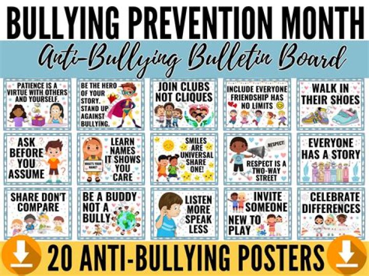 What month is Bully Prevention Month?