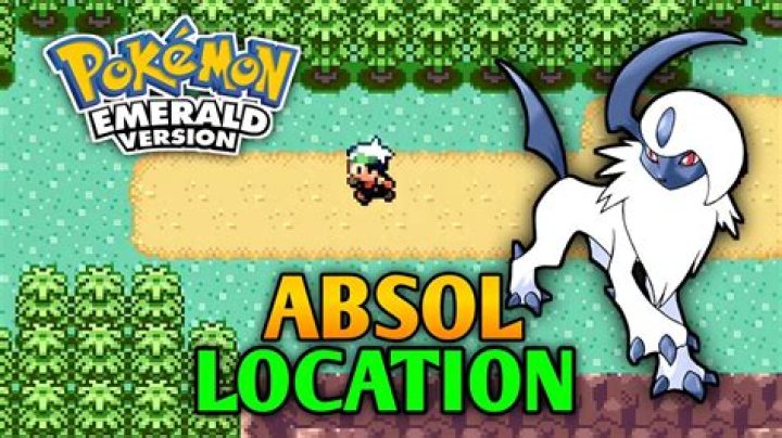 What moves can absol learn in Emerald?