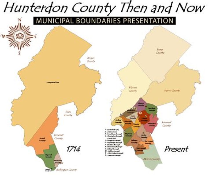 What municipality is Hunterdon County NJ?