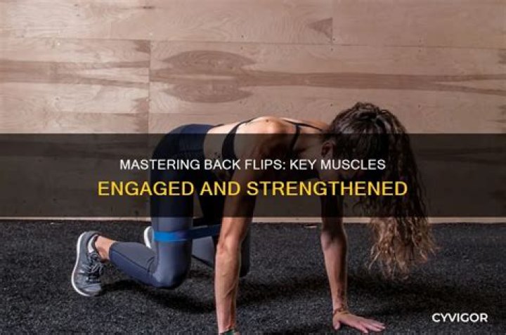 What muscles do back flips work?