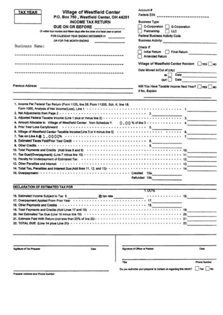 What Ohio tax form do I use?