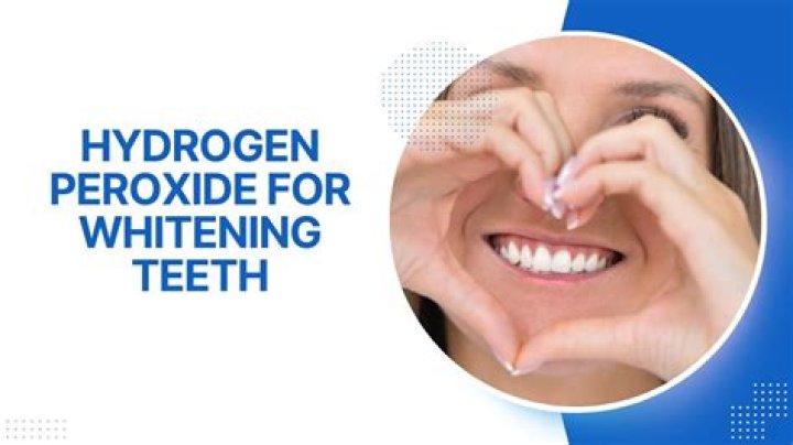 What percentage of hydrogen peroxide is best for teeth whitening?