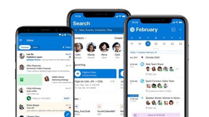 What protocol does Outlook Mobile app use?