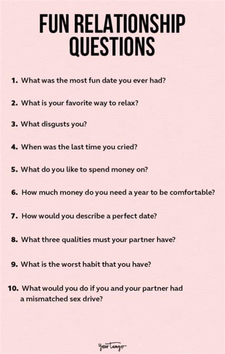 What questions should men not ask?