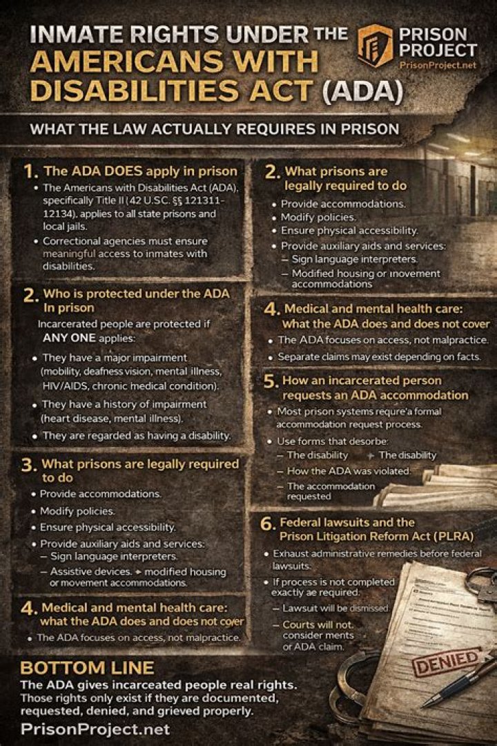 What rights does an inmate have?