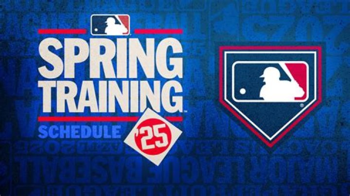 What season does baseball training start?