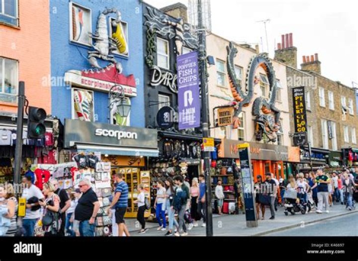 What shops are in Camden High Street?