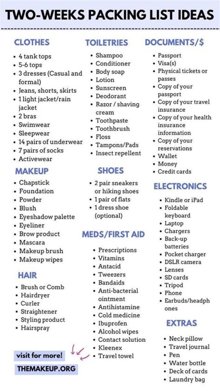 What should I pack for Tampa?