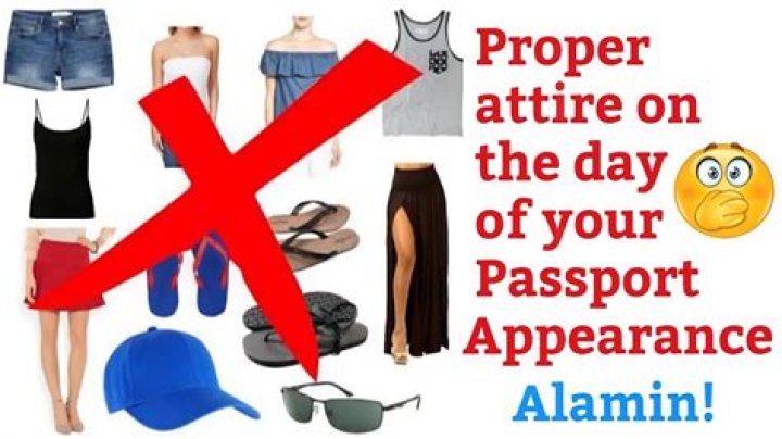 What should I wear to DFA appointment?
