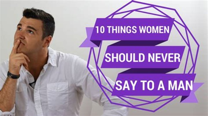 What should you not say to a guy over text?