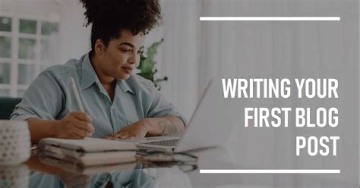 What should you write in your first blog post?