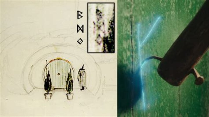 What sign did Gandalf put on Bilbo's door?
