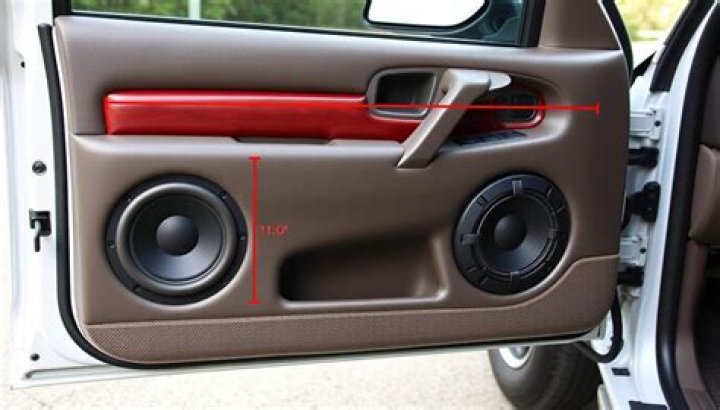 What size are door speakers?
