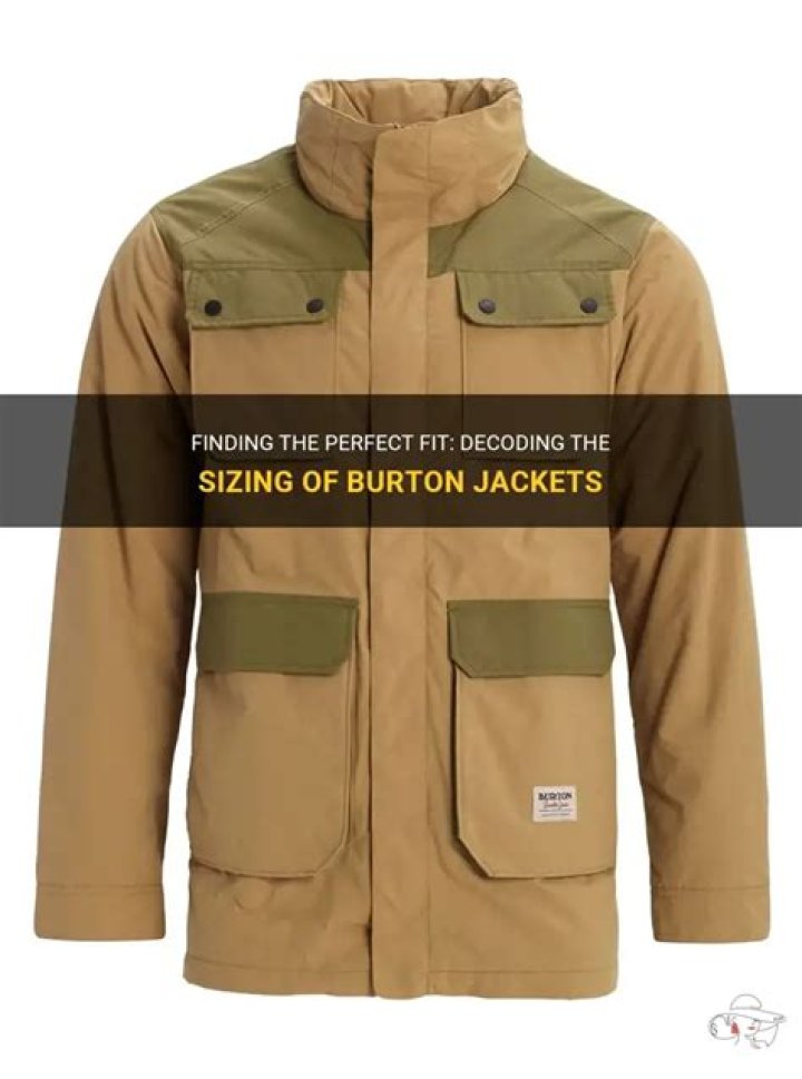What size Burton jacket should I get?