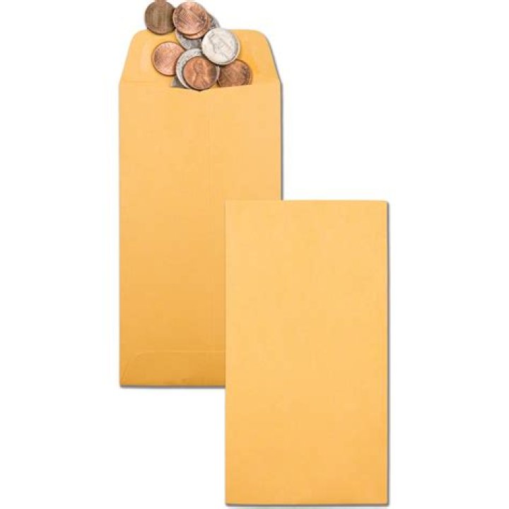What size is a coin envelope?