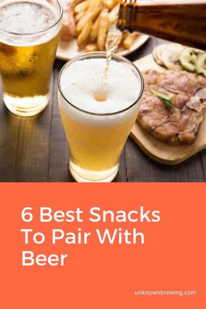 What snacks pair with beer?