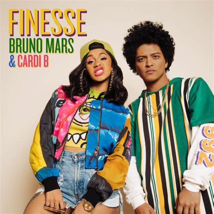 What song did Bruno Mars and Cardi B remix?