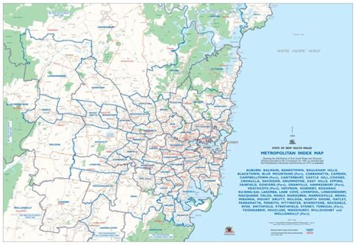 What suburbs are north of Sydney?