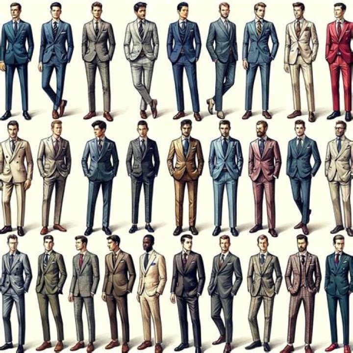 What suits are in fashion?