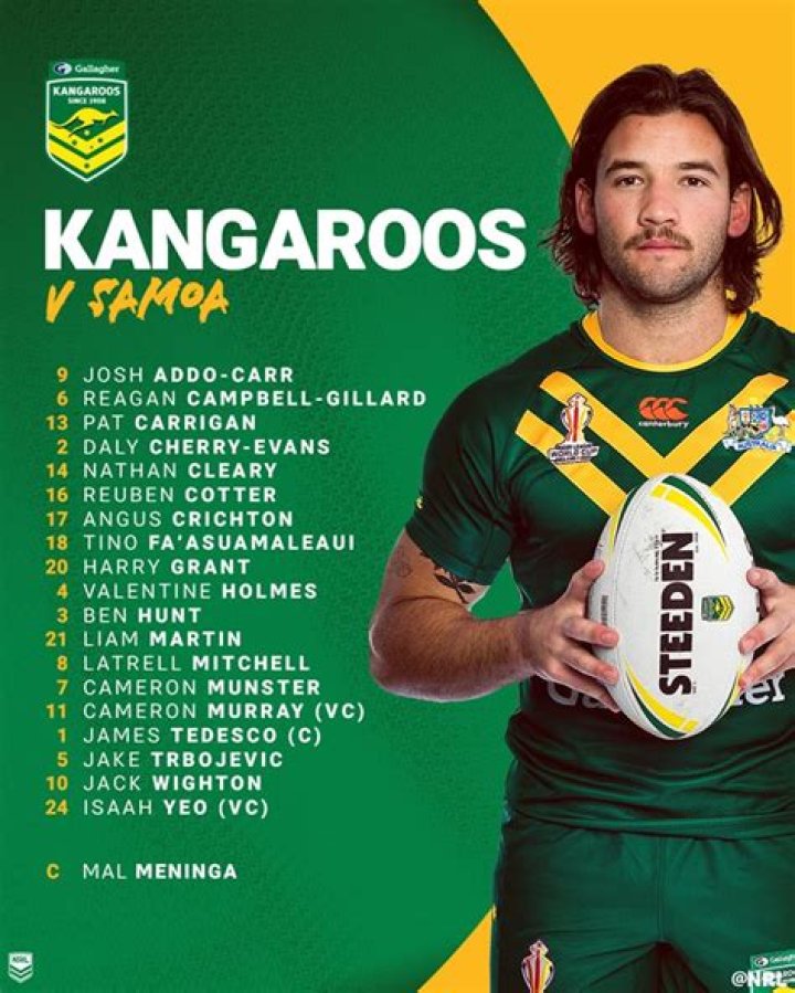 What team is the kangaroos?