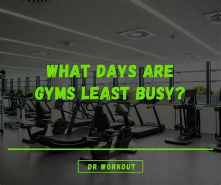 What time are gyms the least busy?