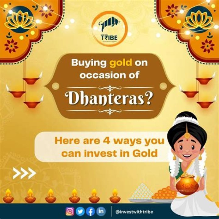 What time can I buy gold on Dhanteras?