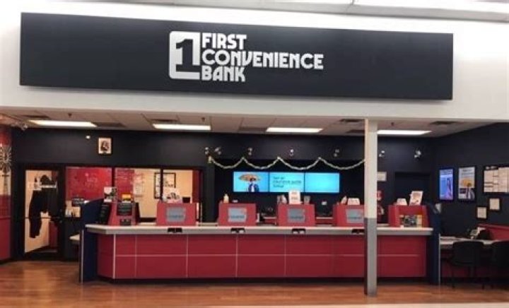 What time does First Convenience Bank close in Walmart?