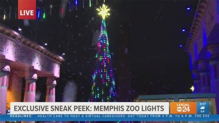 What time does Memphis Zoo Lights open?