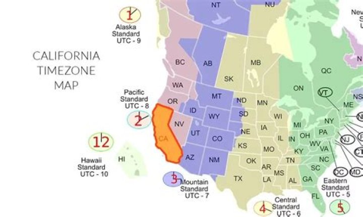 What time is lunch time in California?
