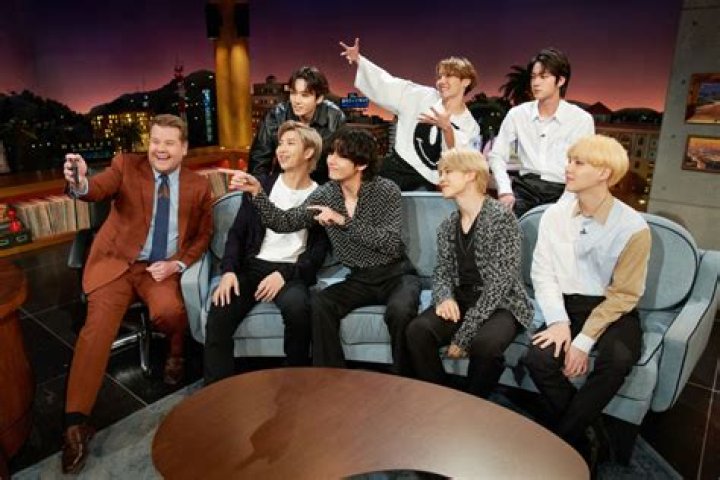 What time will BTS be on the James Corden show?